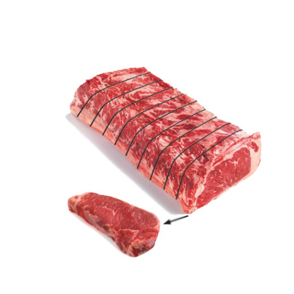Smoked beef tenderloin cubes 1000 grams/package